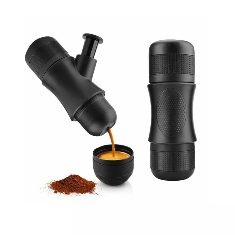 Mini Portable Hand-Powered Espresso Coffee Machine Portable Hand Press Espresso Coffee Machine for Home Office Travel Outdoor (image for) Mini Portable Hand-Powered Espresso Coffee Machine Portable Hand Press Espresso Coffee Machine for Home Office Travel Outdoor